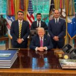 Flávio Bolsonaro Meets Donald Trump at White House Amid Growing 2026 Presidential Speculation